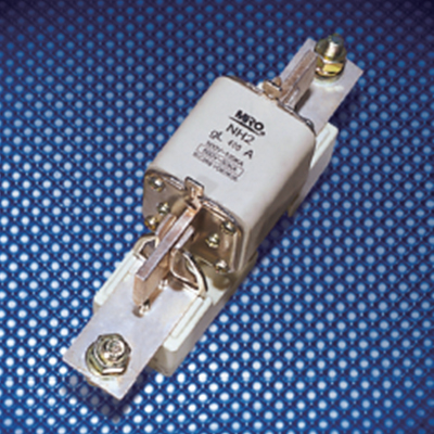 FUSE BASES FOR SQUARE PIPE FUSES WITH KNIFE CONTACTS