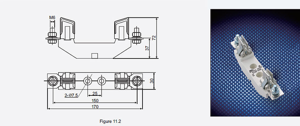 Fuse Bases For Square Pipe Fuses With Knife Contacts02