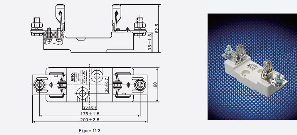 Fuse Bases For Square Pipe Fuses With Knife Contacts03