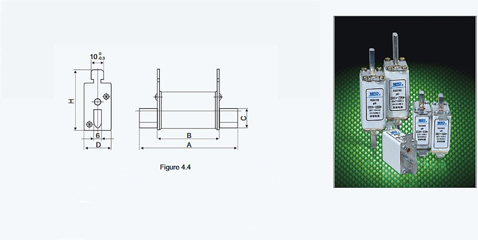 Square Pipe Fuse Links With Knife Contacts04