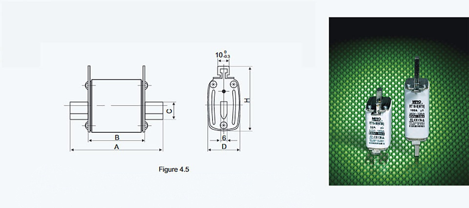 Square Pipe Fuse Links With Knife Contacts05