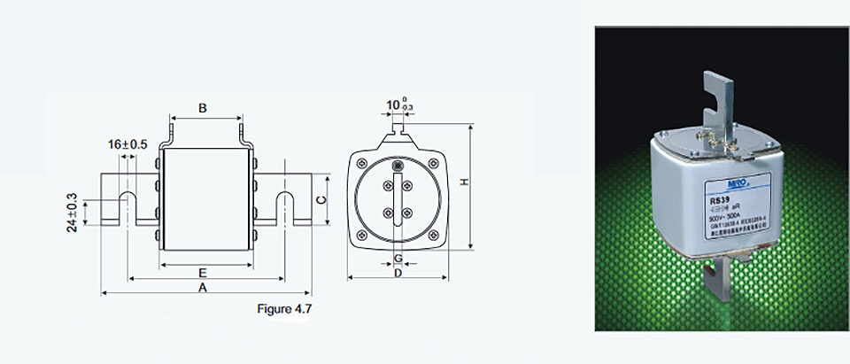 Square Pipe Fuse Links With Knife Contacts07