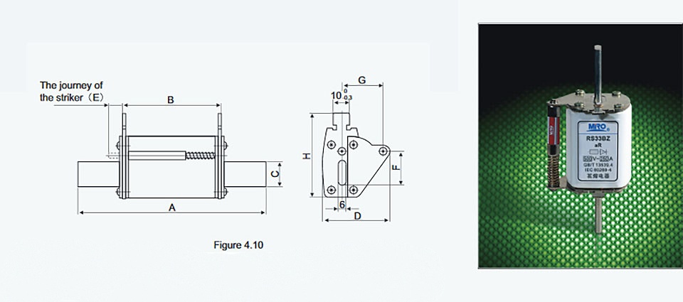 Square Pipe Fuse Links With Knife Contacts10